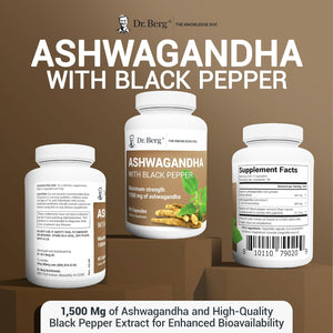 Dr. Berg Ashwagandha with Black Pepper